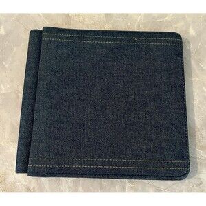 Creative Memories 7 x 7 Denim Blue Jean Scrapbook Album